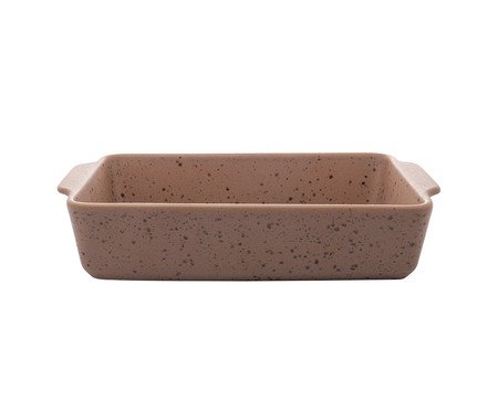 Refratário de Cerâmica Mist Marrom Matte | Westwing