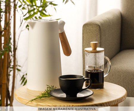 Garrafa Térmica Nórdica Branca | Westwing