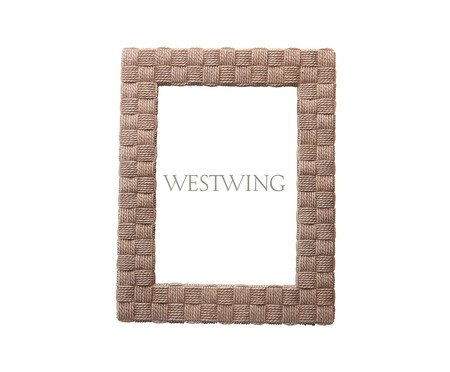 Porta-Retrato Natural Chess | Westwing