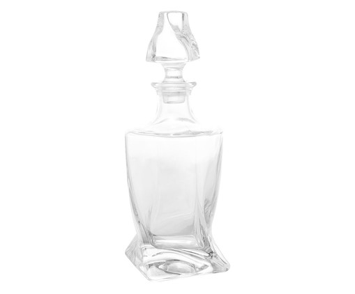 Garrafa para Whisky Tortile, Transparente | WestwingNow