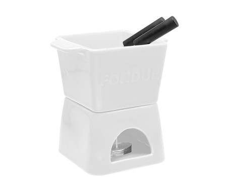 Aparelho de Fondue Quadratto Branco