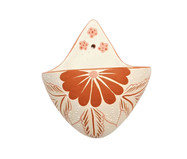 Vasinho Grande de Parede em Cerâmica Jequitinhonha - Branco | WestwingNow