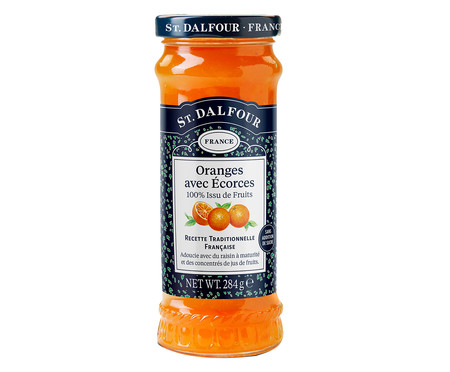 Geleia Francesa St Dalfour Laranja Oranges Avec Ecorses - 284G