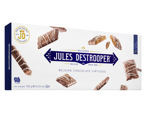 Biscoito Belga Jules D. Belgagian Chocolate Virtuoso - 100G, COLOR_INVALID | WestwingNow