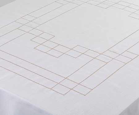 Toalha de Mesa Ajour Branca | Westwing