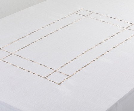 Toalha de Mesa Ajour Branca | Westwing
