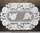 Lugar Americano Floral Oval Branco, Branco | WestwingNow