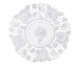 Toalha de Bandeja Floral Branco, Branco | WestwingNow