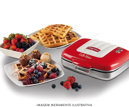 Máquina de Waffle Retrô Party Time | WestwingNow