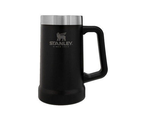 Caneca Térmica para Cerveja Stanley Matte Black - 710ml, Preto | WestwingNow
