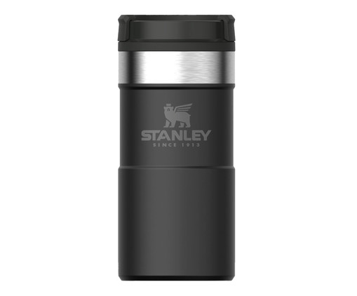 Mug Térmico Stanley Neverleak Black - 251ml, Preto | WestwingNow