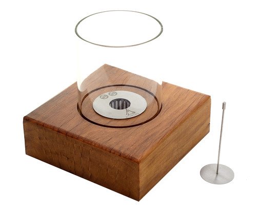 Lareira Ecológica Glass, Natural | WestwingNow
