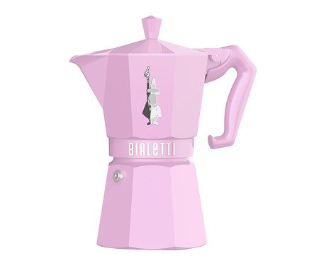 Cafeteira Moka Express Exclusive Pink