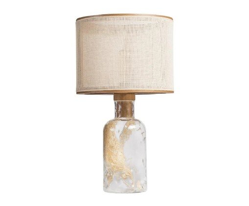 Abajur Garrafa Cupula Castanho - Bivolt, brown | WestwingNow