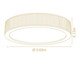 Plafon Apollo 6 Lampadas  Castanho - Bivolt, brown | WestwingNow