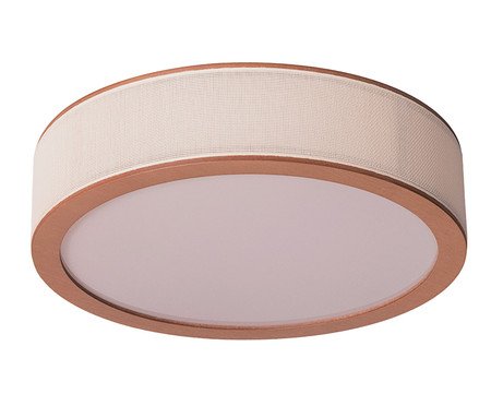 Plafon Apollo 3 Lampadas  Castanho - Bivolt | Westwing