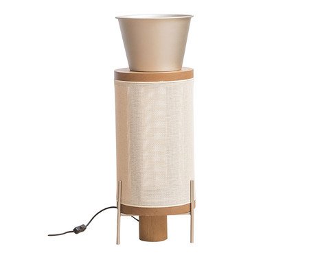 Abajur Garden Castanho - Bivolt | Westwing