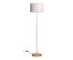 Coluna Slim Linho Orion Castanho - Bivolt, brown | WestwingNow