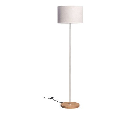 Coluna Slim Linho Orion Castanho - Bivolt | Westwing