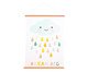 Quadro Banner Infantil em MDF Rain Colors, multicolor | WestwingNow
