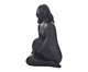 Escultura em Resina Femme Assise - Preta, black | WestwingNow