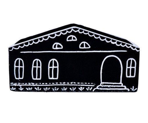 Cachepot em Cimento Amsterdam - Preto, black | WestwingNow