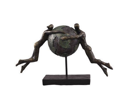 Escultura em Resina Orwell - Preta | Westwing