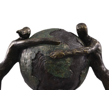 Escultura em Resina Orwell - Preta | Westwing
