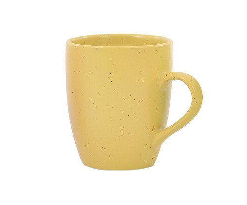 Caneca Artisan em Cerâmica - Amarela, yellow | WestwingNow