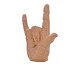 Escultura em Resina Hand Rock - Pêssego, orange | WestwingNow