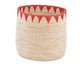 Cesto em Palha Chuong - Vermelho, red | WestwingNow