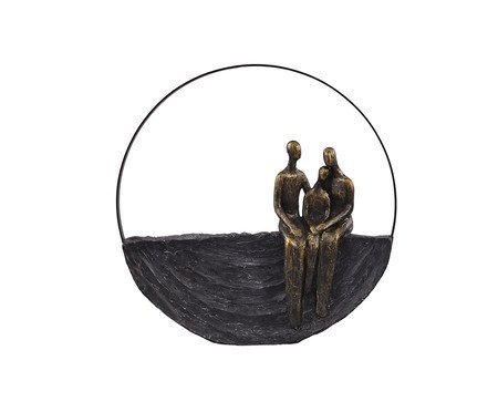 Escultura em Resina Austen II - Preta | Westwing