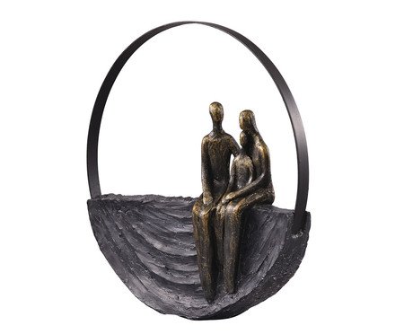 Escultura em Resina Austen II - Preta | Westwing