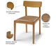 Cadeira França, wood pattern | WestwingNow
