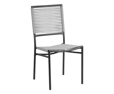 Cadeira Ross Náutica Cinza | WestwingNow