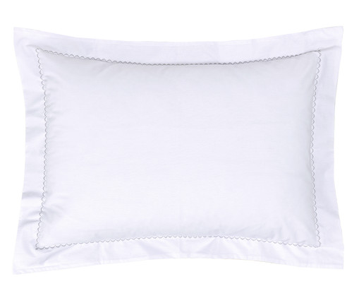 Fronha Bordada Unique Branco 200 Fios -50X90cm, multicolor | WestwingNow