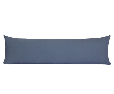 Fronha Acetinada Hug Finesse Azul 400 Fios - 40X130cm | WestwingNow