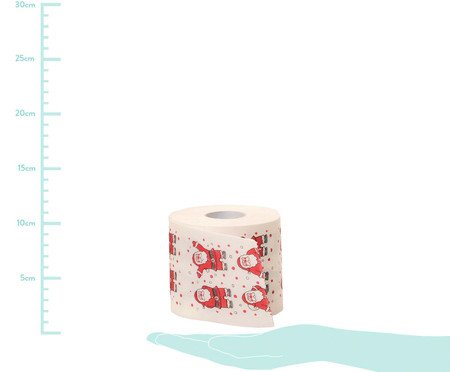 Papel Higiênico com Papai Noel | Westwing
