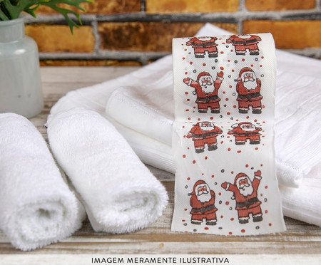 Papel Higiênico com Papai Noel | Westwing