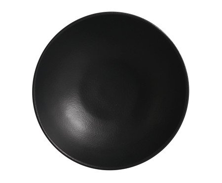 Tigela Média Orgânica Orgânico Preto Matte Preto | Westwing