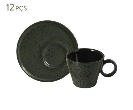 Jogo de Xícaras para Chá Neo Neo Greenery | Westwing