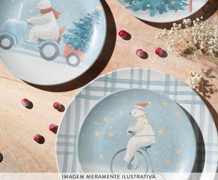 Jogo de Pratos Raso Expresso Polar | Westwing