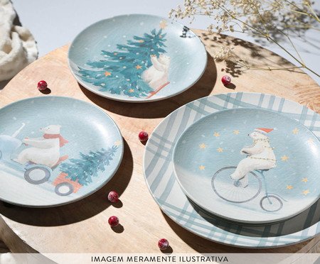 Jogo de Pratos Raso Expresso Polar | Westwing