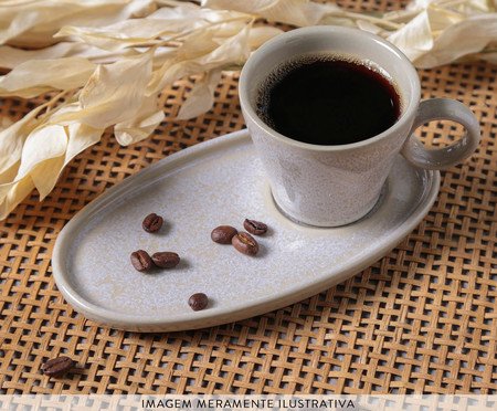 Jogo de Xícaras para Café Neo Latte Cru | Westwing