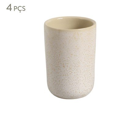 Jogo de Copos Neo Latte Cru