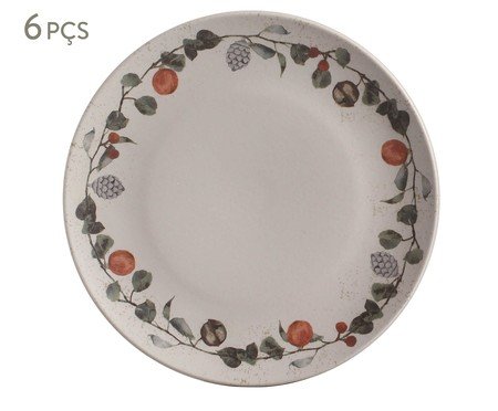 Jogo de Pratos Raso Noite Feliz | Westwing