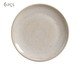 Jogo de Pratos para Sobremesa Coup Stoneware Latte Cru, Branco | WestwingNow