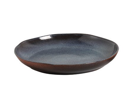 Travessas Grande Orgânica Orgânico Titanium Azul Escuro | Westwing