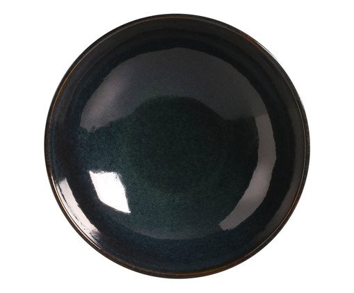 Tigela Média Orgânica Orgânico Oceano Azul, Preto | WestwingNow