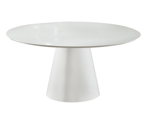 Mesa de Jantar Mill Branco Gloss, white | WestwingNow